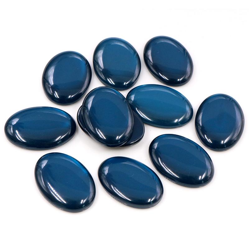 New Fashion 10pcs 18x25mm Mix Color Flat Back Resin Cabochons Cameo