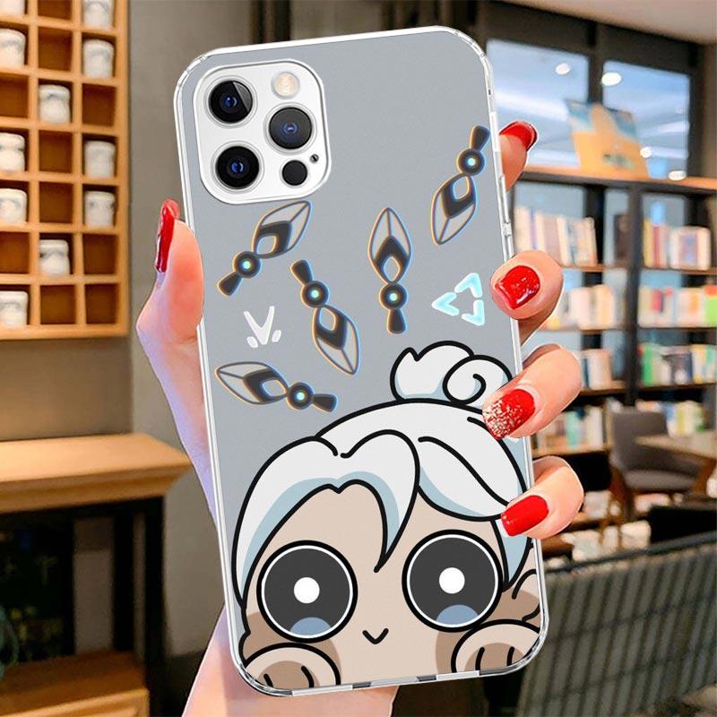 Game Valorant Cute Cover Phone Case For iPhone 16 17 Air 15 14 Pro Max 16E Phone Case 13 Mini 12 11 7 SE 8 Print Pattern Fit Cas
