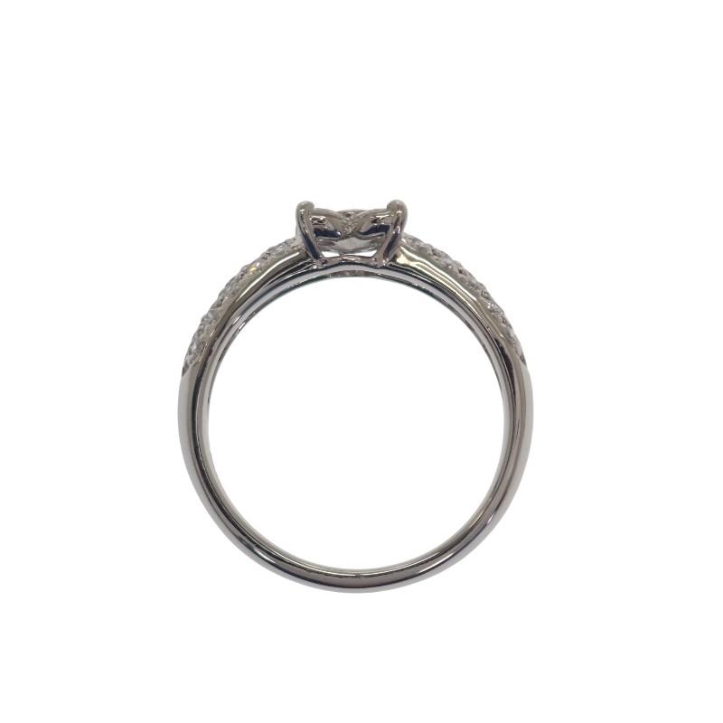 no brand  #9(JP Size) ring Pt900Platinum Women