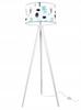 Loft Children'S Tripod Lamp, Lampshade, Pattern, Led