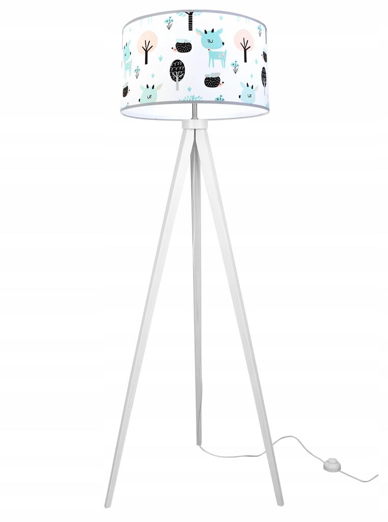 Loft Children'S Tripod Lamp, Lampshade, Pattern, Led
