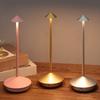 Cone Head Design LED Table Lamp 3 Color Lights Bedside Ambient Light  Restaurant Use