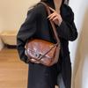 IELGY Fashion Trend All-Match Diamond Chain Bag Exquisite One-Shoulder Messenger Underarm Bag