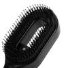 Hairbrush Mist Spray 2 In 1 Refillable Hair Brush with Water Mist Spray for Frizz Control Anti Static Reduce Tangling Black