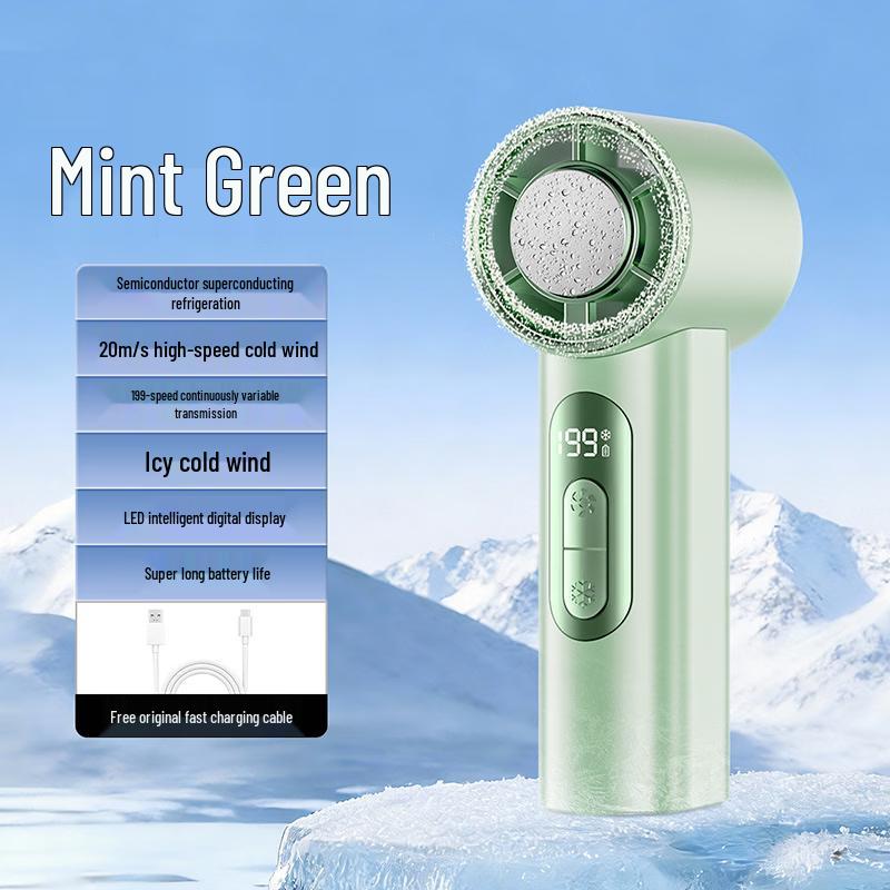 Yabuka G6 Mini Portable Ice Cooling Handheld Fan