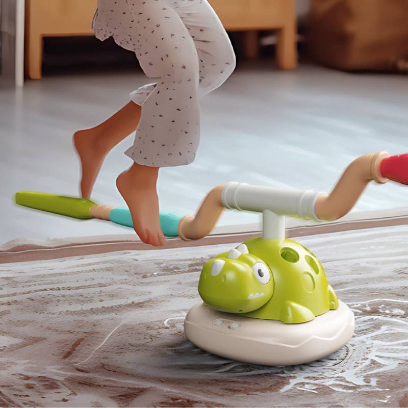 Dinosaur Outdoor Play Equipment With Sensor Control For Kids Group Exercise And Coordination