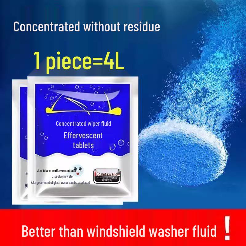 

Набор для нового пользователя: 40 Суперконцентрированных таблеток для стеклоомывателя для удаления масляной пленки 40 Tablets