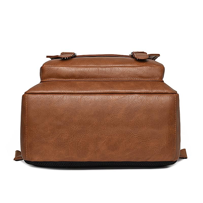 Fashion Men's Bag Trend Brand Retro Casual Backpack High Quality Waterproof Travel Bag Large Capacity Business Computer Bag