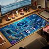 ASTRO BOT Custom Name Large Size Mouse Pad Large Gaming Table Cushion Non-slip Laptop Tablet Big Mousepad XXL Mat Mini PC Playmat With Lock Edge