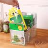 Acrylic Cosmetic Storage Box Large Capacity Portable Desktop Skincare Basket Transparent Display Case Desk Rack Accessory