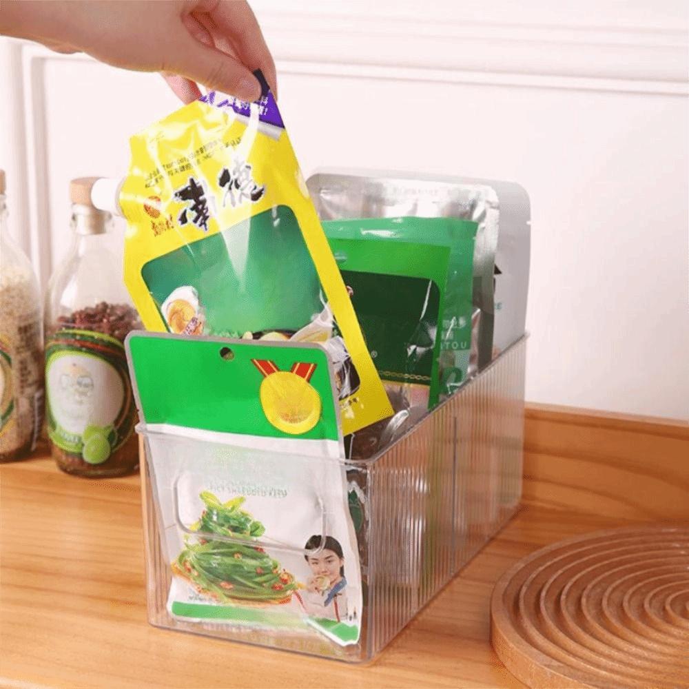 Acrylic Cosmetic Storage Box Large Capacity Portable Desktop Skincare Basket Transparent Display Case Desk Rack Accessory