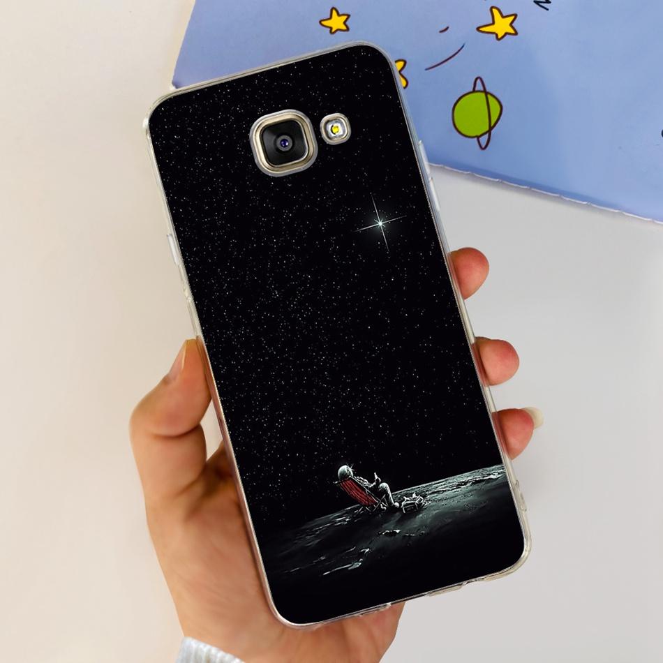 Pour Samsung Galaxy A5 2016 Coque Samsung A5 2017 2015 A500F A520F SM-A510F Impression Élégante Silicone Souple TPU Coque Arrière de Téléphone