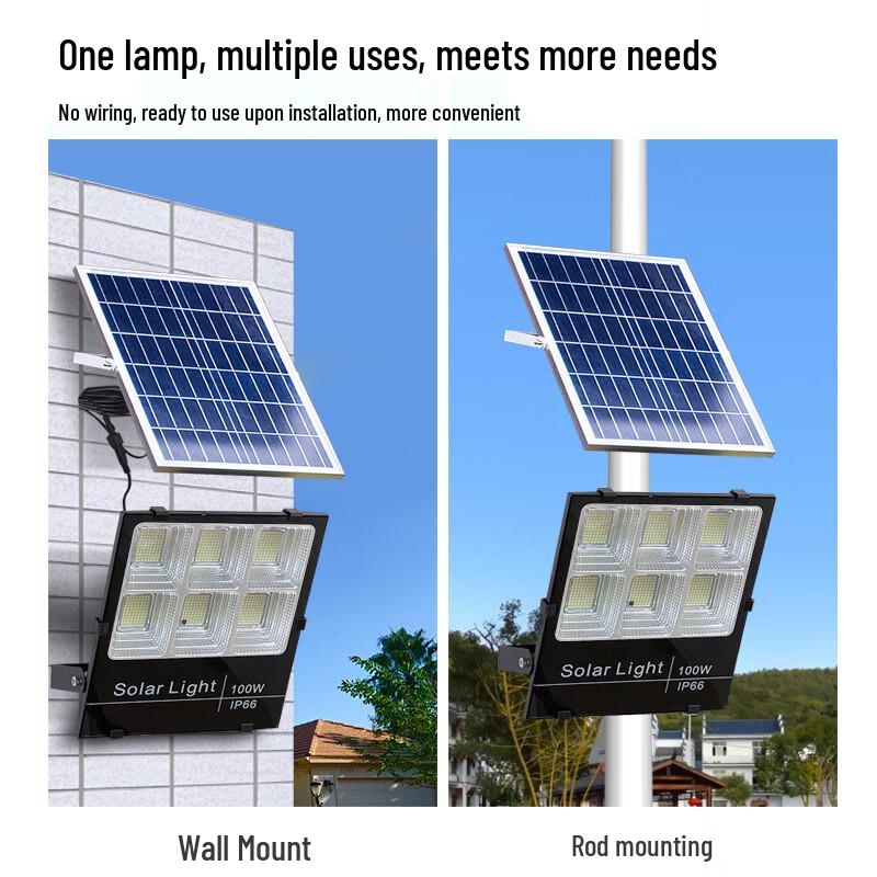 NuFeng Outdoor Solar LED Flood Light