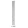 2pcsCelsius Set   Aluminum Alloy     Slideway for Drawer Cabinet(70mm)