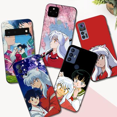 Black Tpu Case For TCL Phone 20 20L 10 Lite 10L PLUS PRO 20E 20R 20SE 20XE 205 20B 20Y Yashahime Inuyasha
