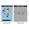 Christmas Light Bulb Decorations, Glass Window Stickers, Subway Decoration Light Bulb Window Decorations, Event Atmosphere Stickers