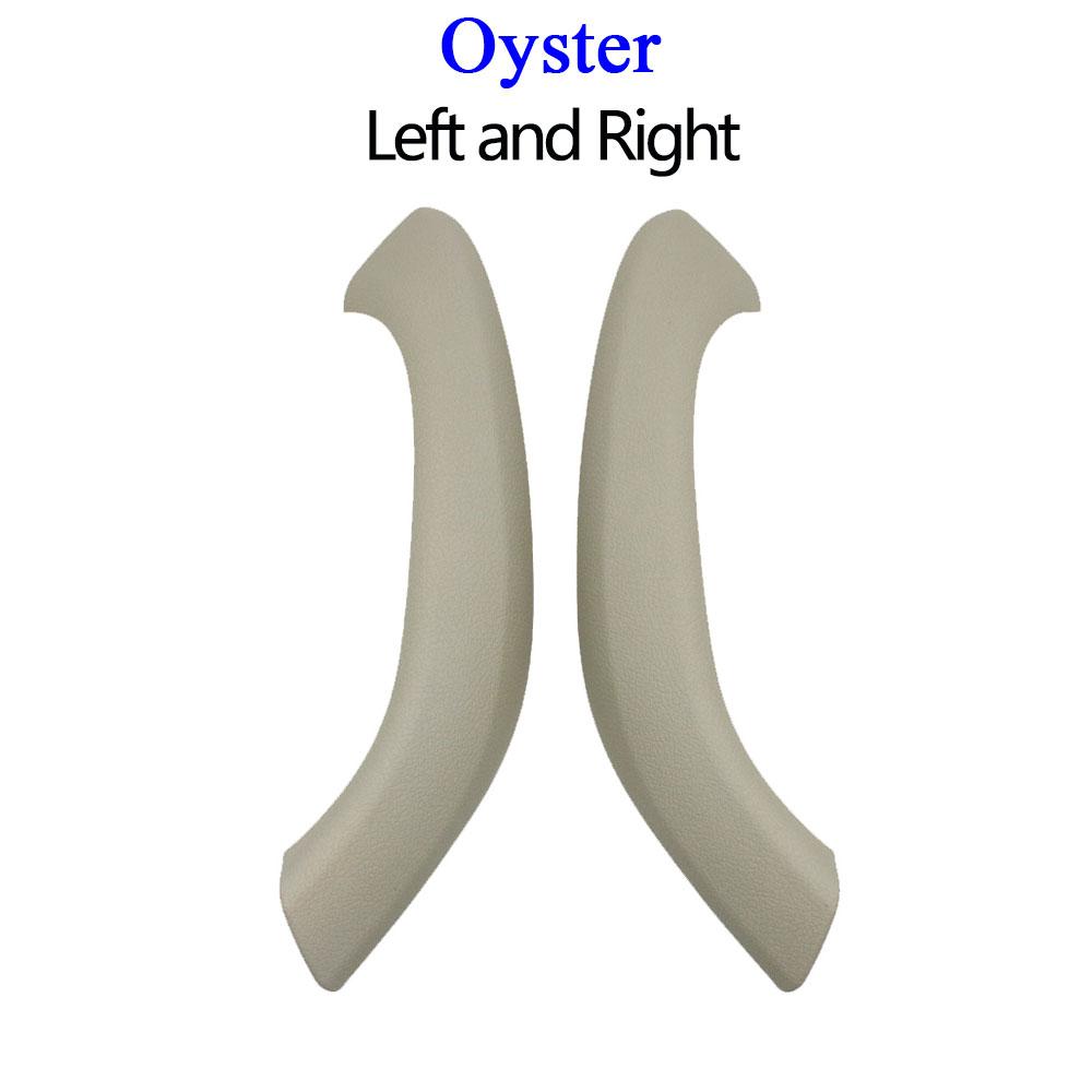 LHD RHD Carro Interior Porta Preto Bege Carbono Esquerdo Direito Puxador Cobertura Externa Acabamento Substituição Para BMW X1 X2 F48 F49