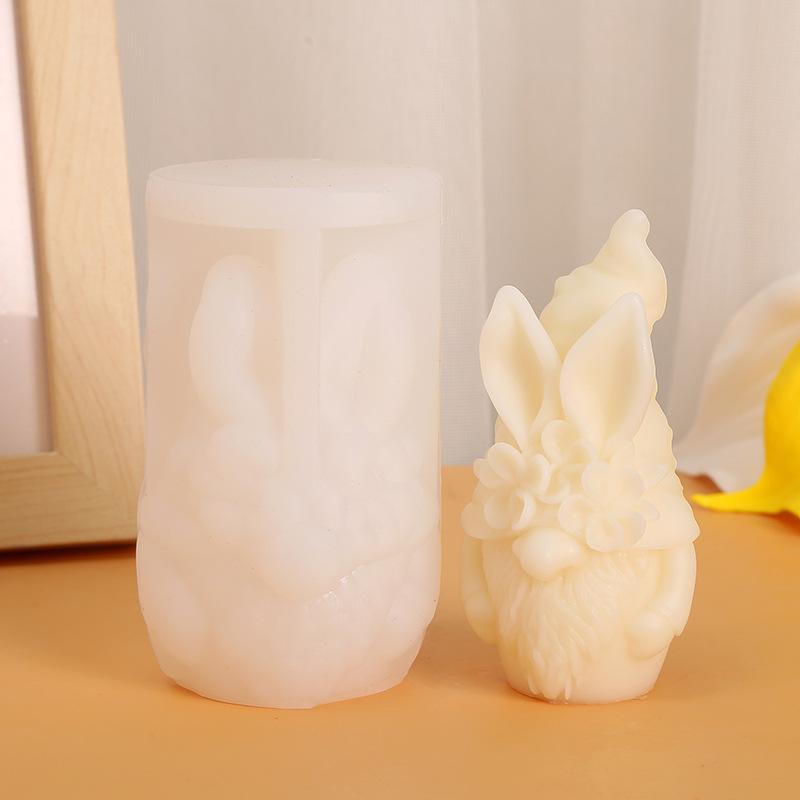 Formă Silicon Moș Crăciun Formă Silicon DIY Săpun Handmade Aromă Lumânare Dioramă Pitic Formă Copt Decorațiune Crăciun