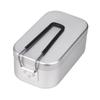 Wandern Camping Kochgeschirr Anodisiert Bento Japanische Bento-Box Überleben Aluminium Lunchbox Feldgeschirr