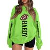 Unisex Lightweight Long Sleeve Round Neck Pullover Sweatshirt with Stylish Print