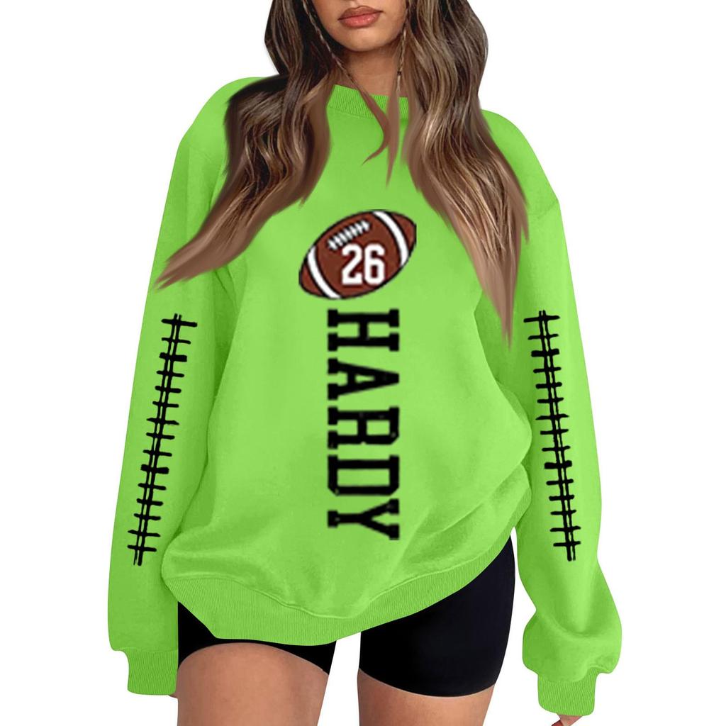 Unisex Lightweight Long Sleeve Round Neck Pullover Sweatshirt with Stylish Print