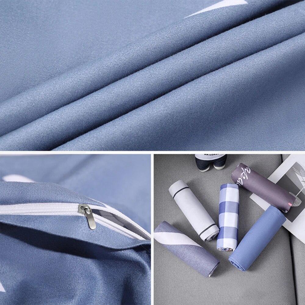 2 Pcs Washable Latex Pillow Pillowcases for Adults and Children Latex Printed Pillowcases