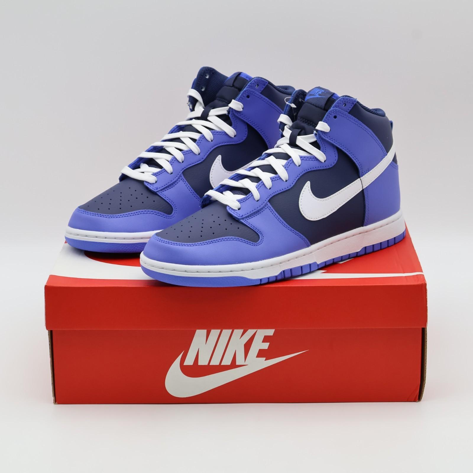 DJ6189-400 Nike Dunk High Обсидиановый Синий Полуночный Темно-синий Индиго (Мужской) 9