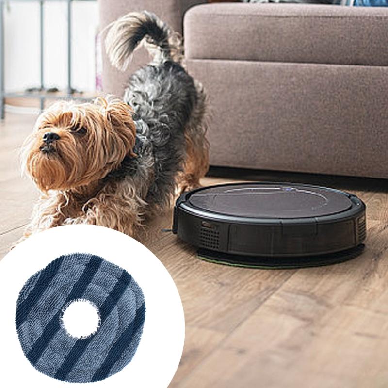 8 Piece High Functionality Cleaning Cloths Universal Fit Robotic Floor Cleaners Solid Reusable Design