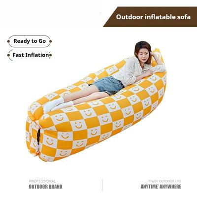 Uppblåsbar soffa Utomhuscamping Uppblåsbar soffa Vikbar En minut uppblåsbar