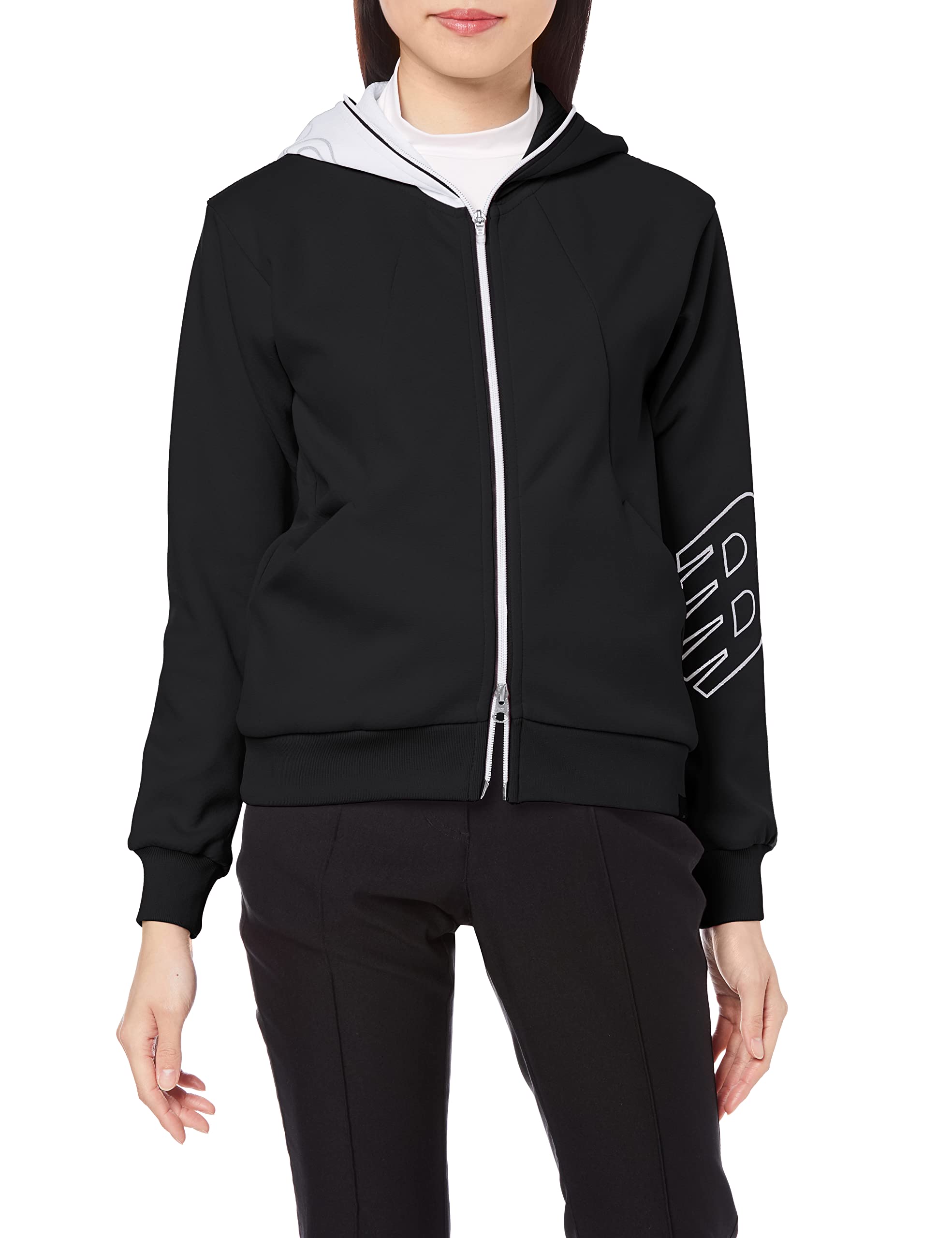 

Golf Lightweight Sweat Parka 0 [New Balance] (Cardboard Knit/Stretchy) / Women s / 012-2162501 010_Black [S]