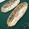 Ru Han Ceramic Banana Leaf Decorative Tray