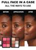 12-Color Blush & Contour Palette: Handaiyan All-in-One Matte & Cream Highlight with Iron Box