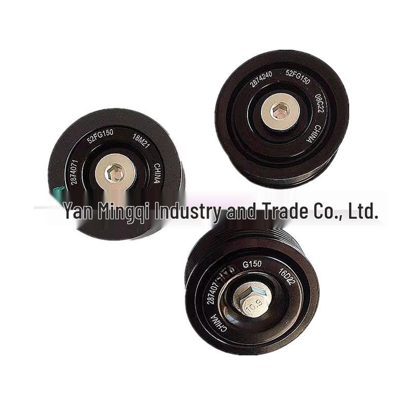 2874071: Compatible Idler Pulley for Dongfeng Tianlong Flagship with Cummins ISZ Engine (Replaces 2874073, 2874240).