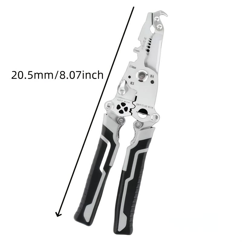 18 in 1 Foldable Wire Stripper Manual Tool Convenient Storage Design