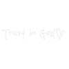 2/4/6/8Pcs Trust in God Rearview Mirror Stickers Strong Stickiness Waterproof Self Adhesive Car Decals Automotive Exterior Decals