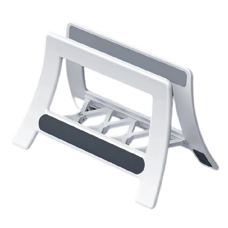 

Space Saving Desktop Vertical Organizers Stand For Computers Tablets Books With ABS Construction белый