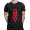 Funny Slipknots-Symbol T-Shirt Men O Neck 100% Cotton T Shirt Short Sleeve Tees Gift Idea Tops