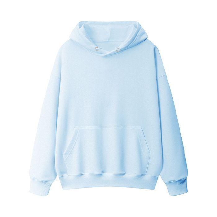 2025 AutumnWinter Unisex Casual European American Drop Shoulder Loose Hooded Sweatshirt S 80-105 lbs 1790₽