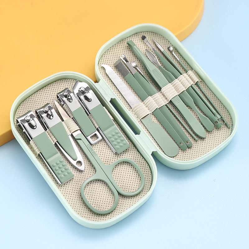 Nail Clipper Set: Manicure Kit with Scissors, Ear Spoon, and Dead Skin Remover