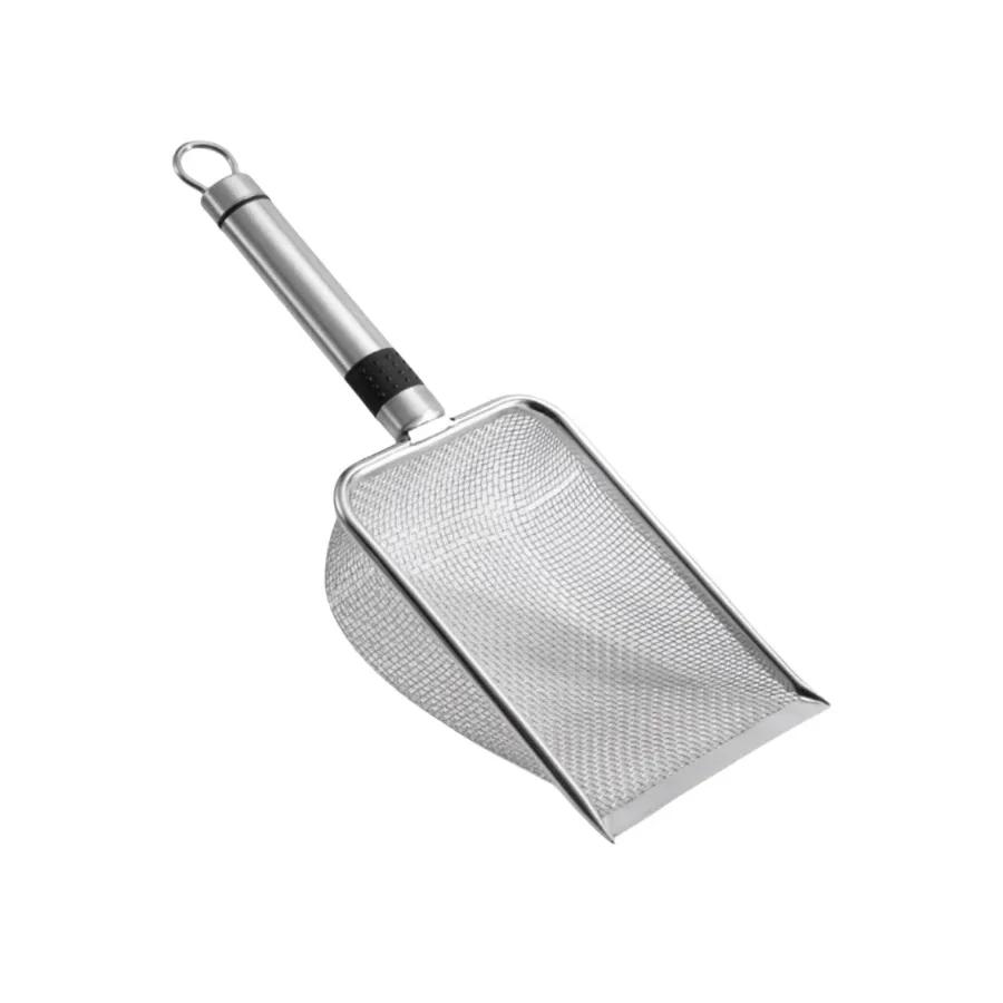 

Stainless Steel Cat Litter Scoop – Durable, Easy Clean, Ergonomic Handle, Rust-Resistant, Ideal for Quick Waste Removal