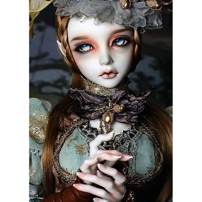 5D DIY Diamond Painting Anime Girl Cross Stitch Kit Mosaic Diamond Embroidery Rose Full Round/Square Drill Home Decoration