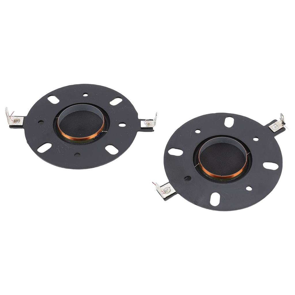 2 Stück 25,5 mm Ersatzmembran Hochtöner Schwingspule Lautsprecher Horn DIY Reparaturteil für 4-Zoll-Hochtöner