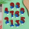 Cute Cartoon Digital Candles, Birthday Candles, Party Decorations