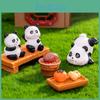 Charming Cartoon Panda Ornaments For Resin Craft Projects And Mini Displays