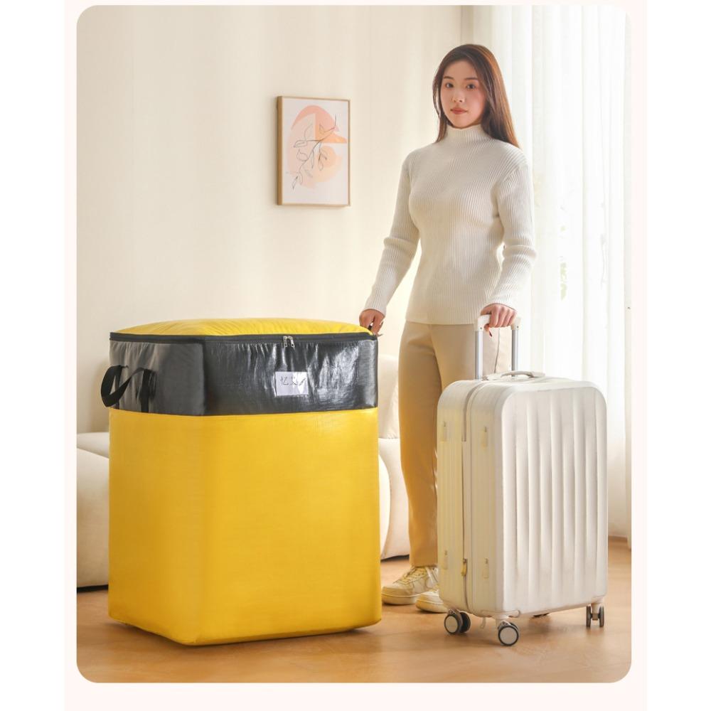 Heavy Duty Moving Bags Thickened Waterproof Storage Packing Bags Woven Tote for Clothes Bedding Luggage Organizer Reusable Moving Supplies