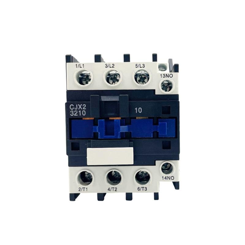 CJX2-3210 3 Phase Electric Power Contactor With Copper Coil And Silver Alloys Contacts For Industrial Lighting Systems