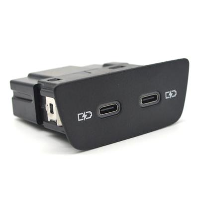 USB C Charging Interfaces 2G6035718 for MK8 Golf 8 Double Type-C Charging Port Automotive Accessories Easy Installation