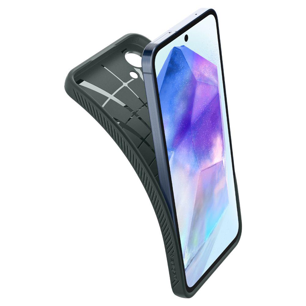 Spigen Liquid Air Galaxy A55 5G Abyss Green