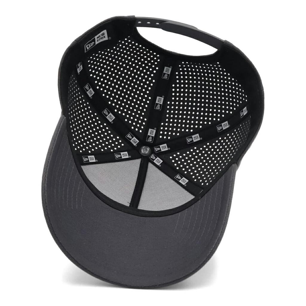 New Era Golf Mesh Cap 9FORTY 14665542 NER32G0020 Graphite Gray Laser Perforated ONSPOTZ Exclusive and Snapback Deep UV Trendy Functional Fukuwear