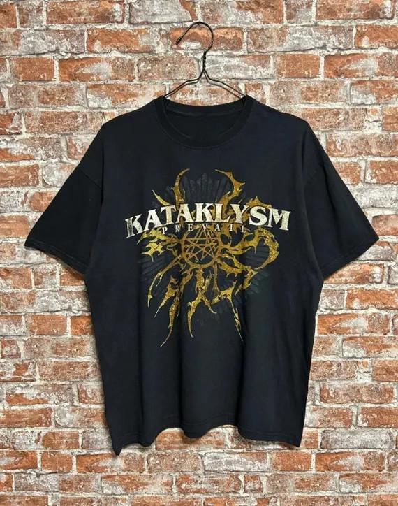 Vintage 2000s Kataklysm Prevail Rock Band T-shirt NZ114 FREE SHIPPING XXXXL